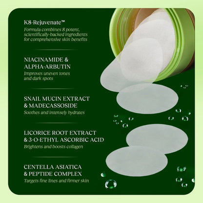 Jiyu Korean Skincare Toner Pads™